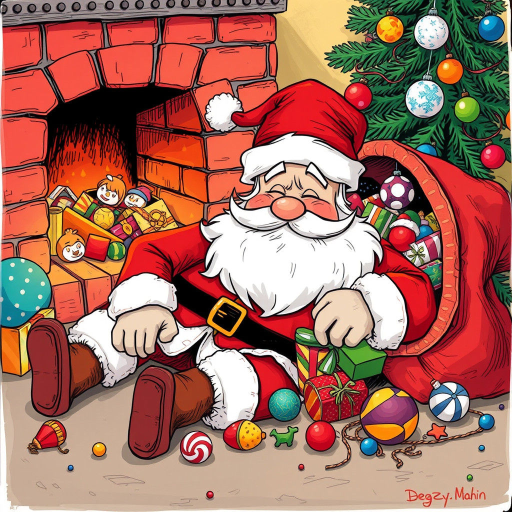 A Not-So-Vigorous Santa Claus