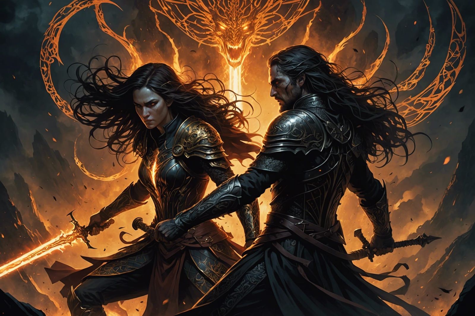 Duality: Light and Darkness in Battle