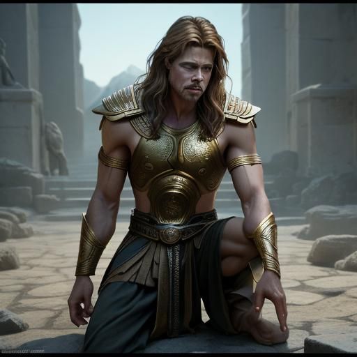 Epic Cinematic Scene from Troy