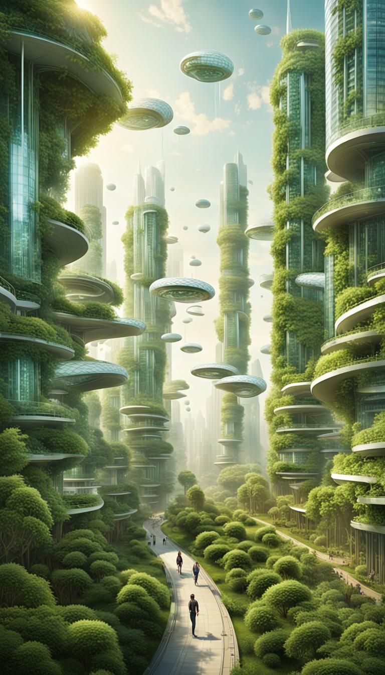 Nature and Technology Coexist in Harmony