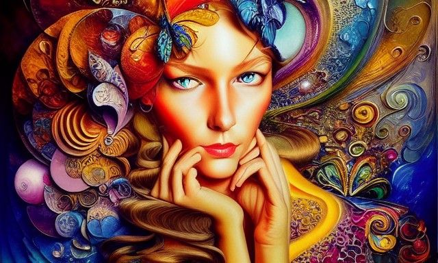 Hyperrealistic Collage Art: Contemporary Digital Masterpiece