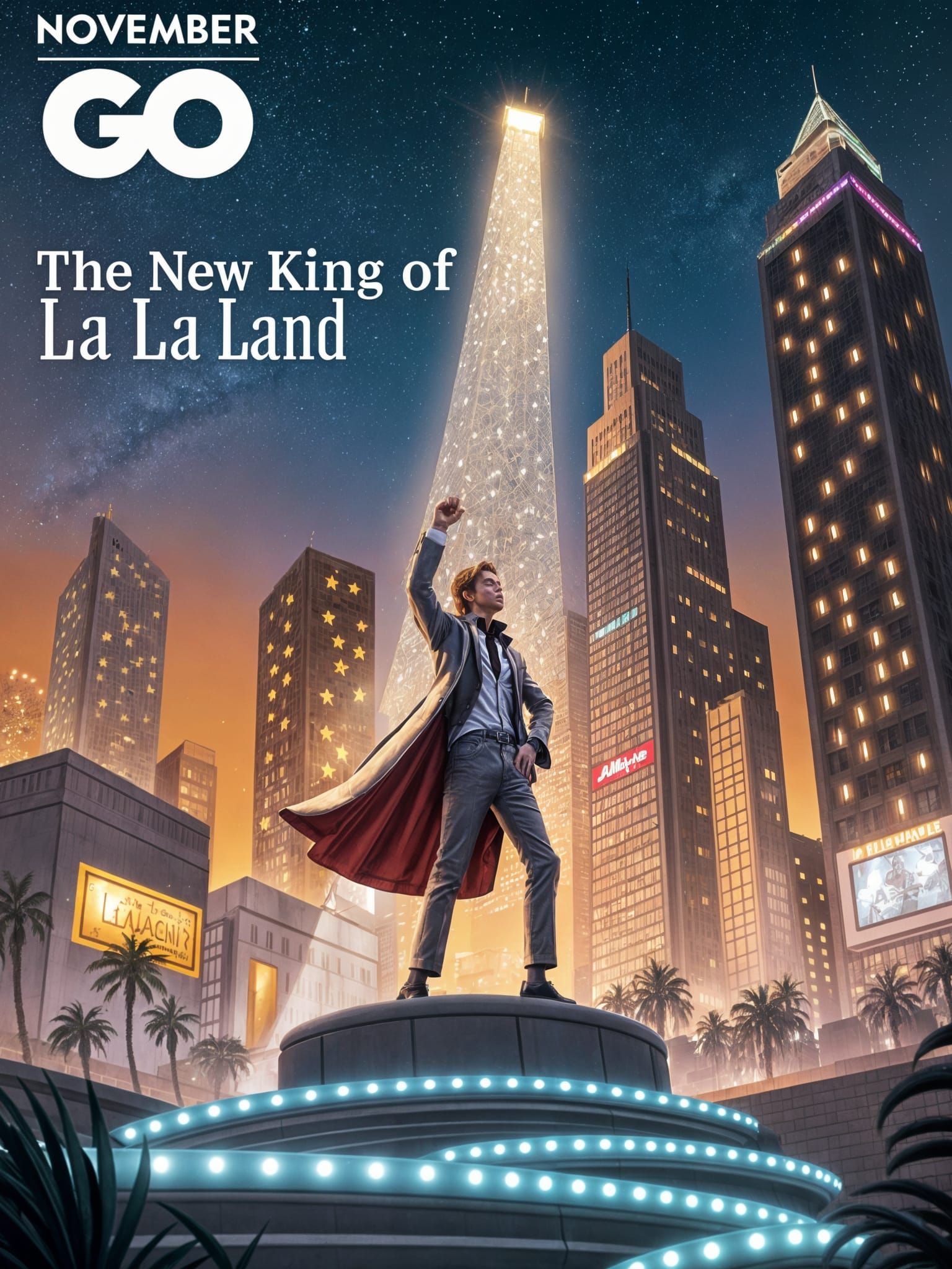 Magazine Cover: The New King of La La Land