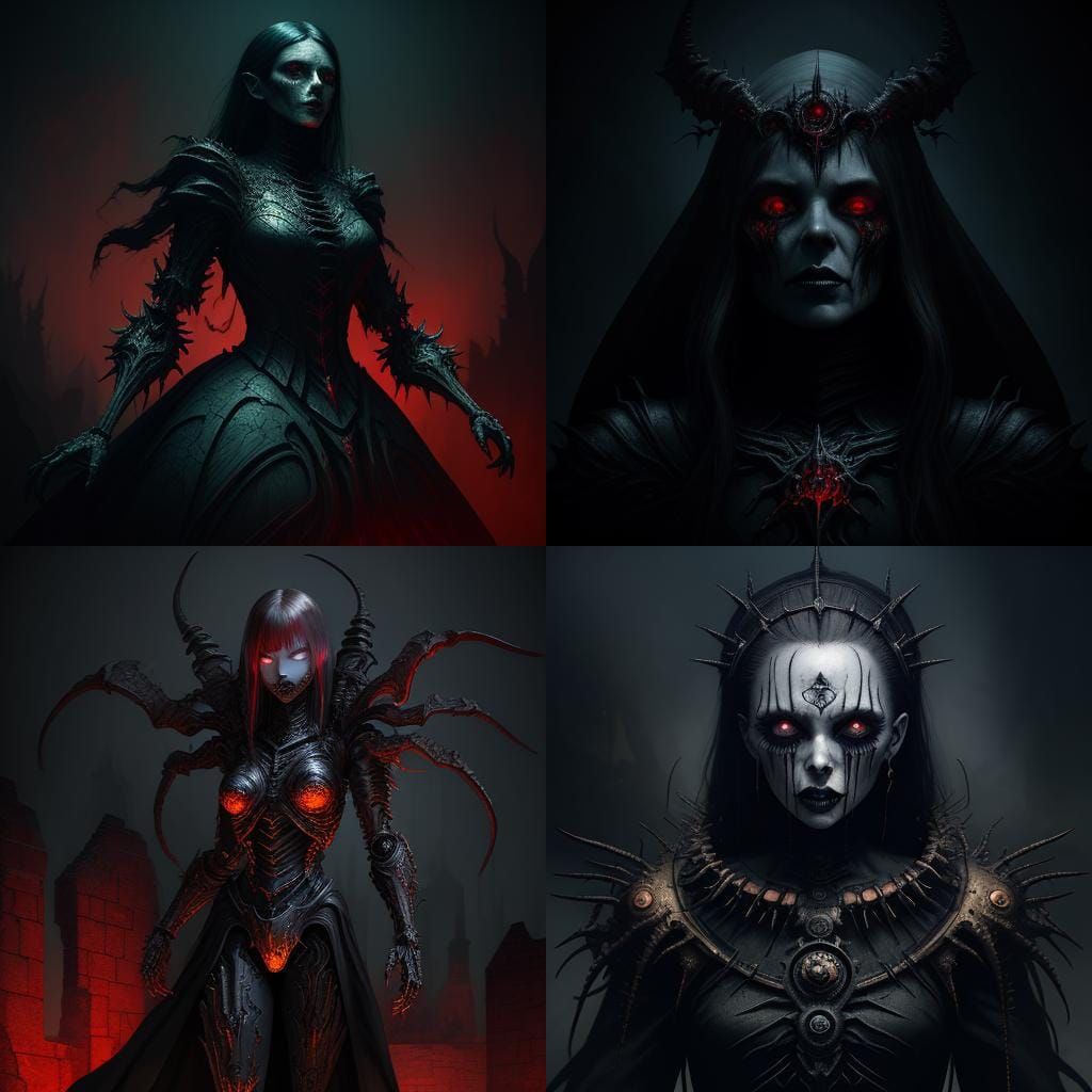 Lost Divinity: A Hellraiser-Inspired Horror Art