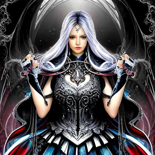 Abstract Spiral Generated from Simple Prompt