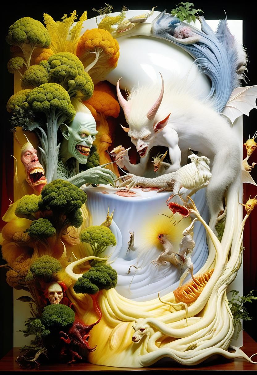 Bizarre Gathering in Post-Apocalyptic Wonderland