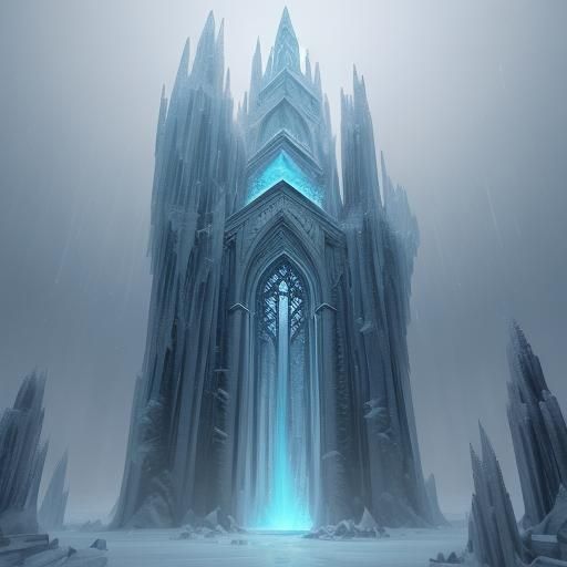Crystalline Entity in Abandoned Ice Temple