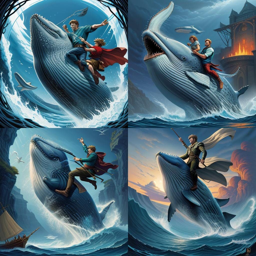 Jonah and the Whale: A Biblical Fairytale in Comic Art