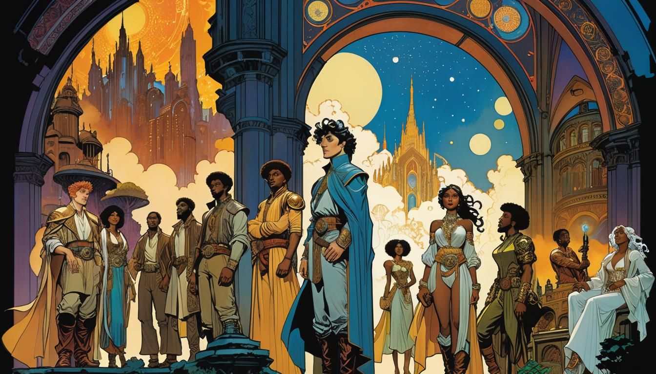 Hopepunk BLVD: A Bohemian Comic Book Adventure