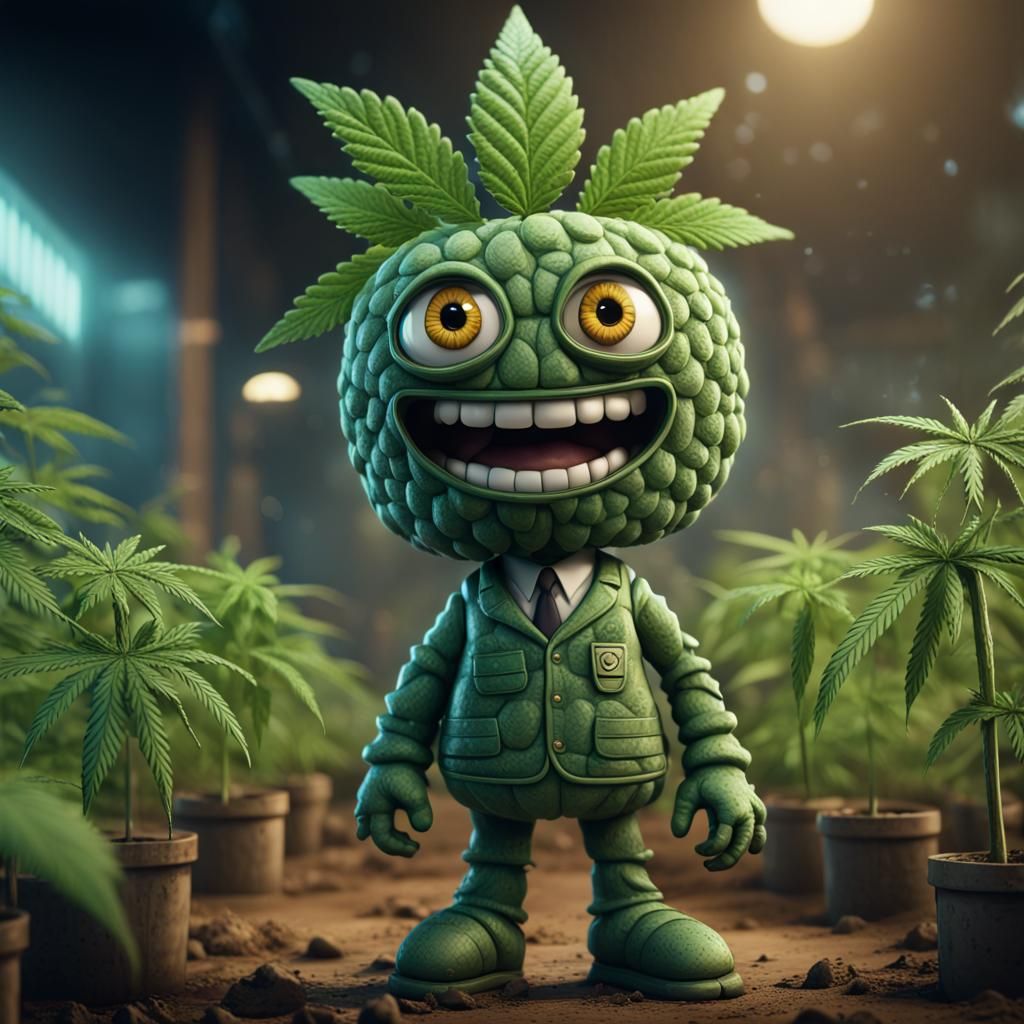 Bobblehead for grow legal cannabis