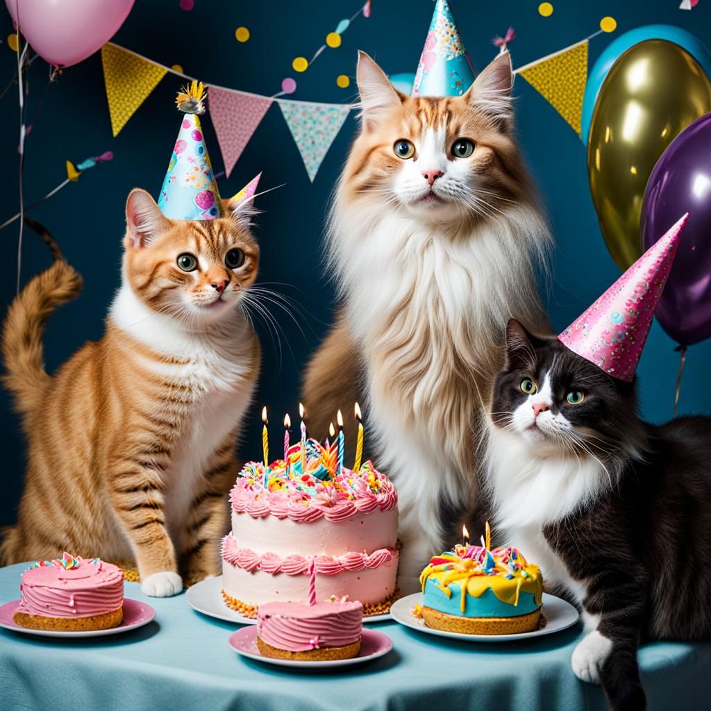 Cat Birthday Party