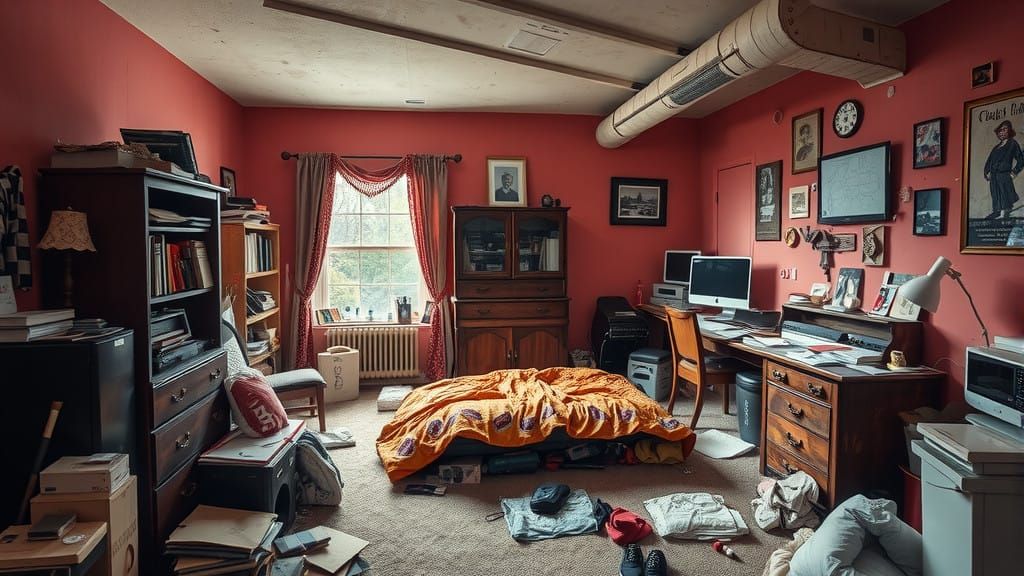 Messy Bedroom