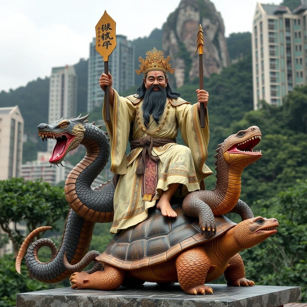 God of the North in Hong Kong as Mysterious Warrior