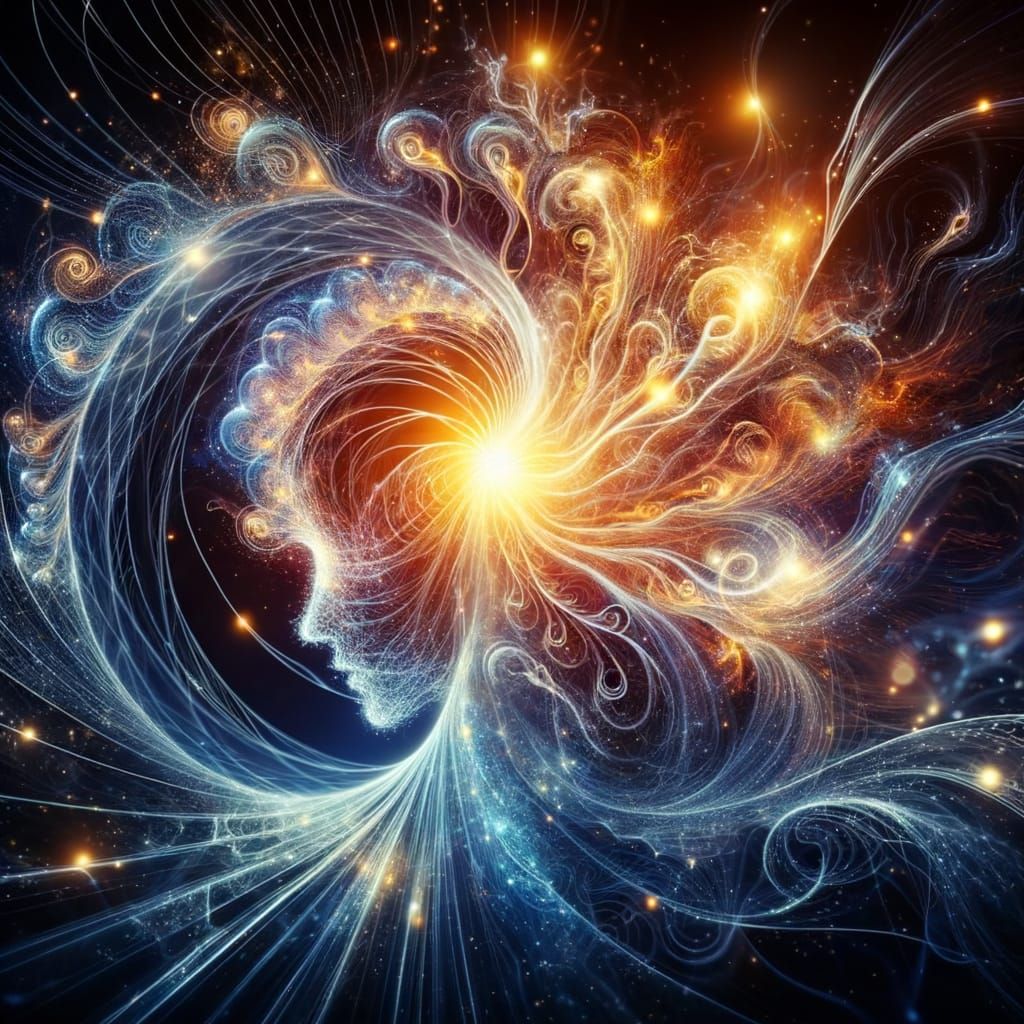 Consciousness and Energy Merge in Cosmic Harmony