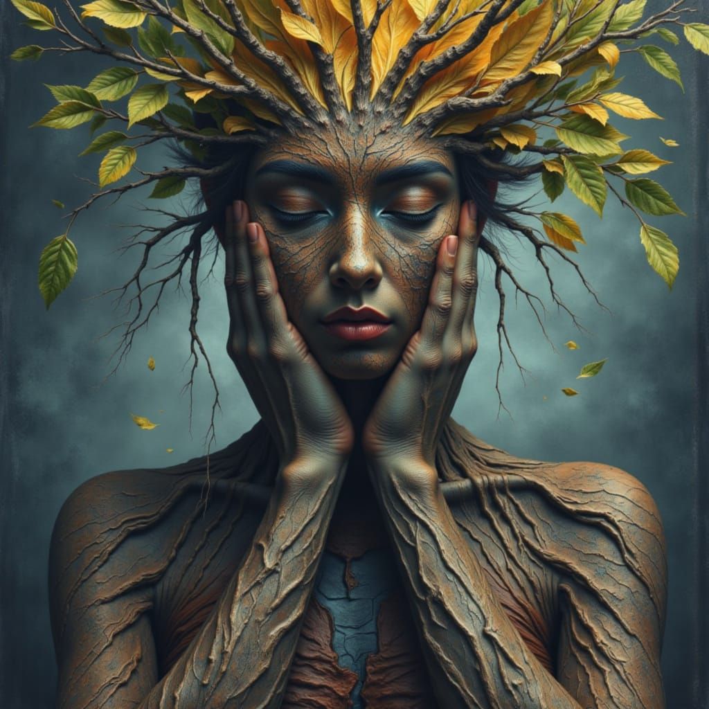 Woman Transforms Into Tree Due To Heartache