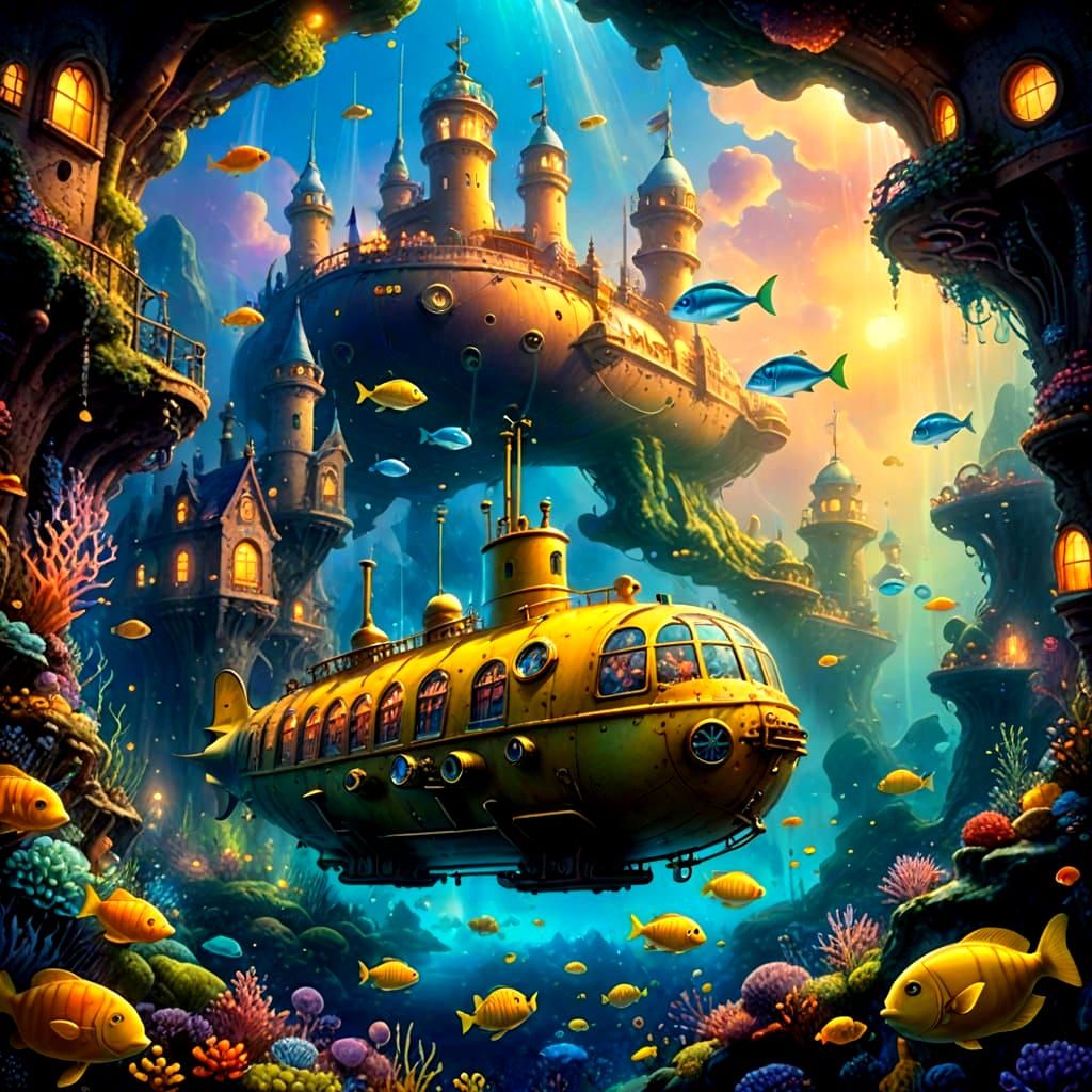 Life in a Yellow Submarine: Ethereal Fantasy