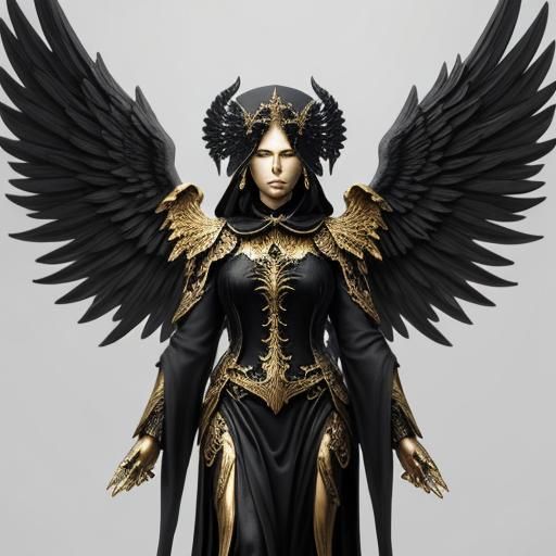 Angel of Death in Intricate Detail