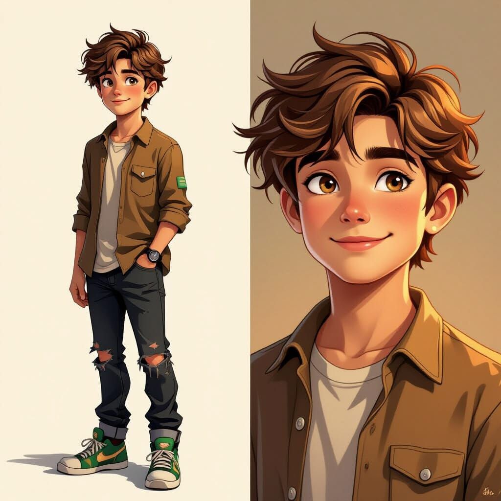 Vermin Weaver: Young Boy Character Concept Art