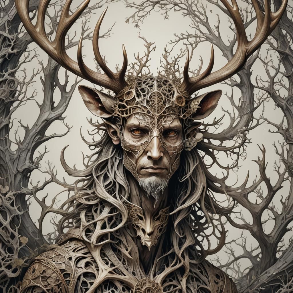 Person with Antlers