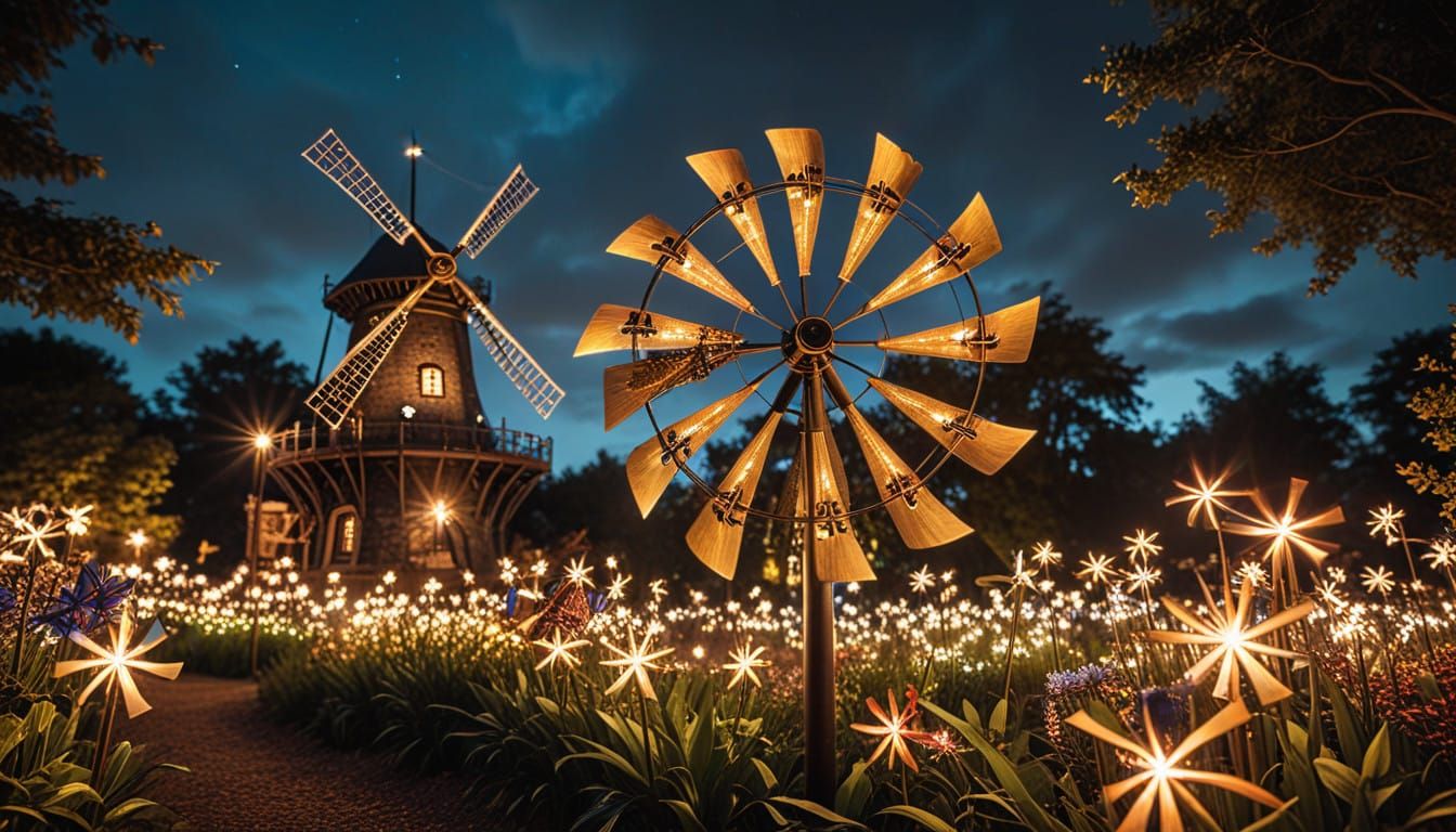 Sparkling pinwheels