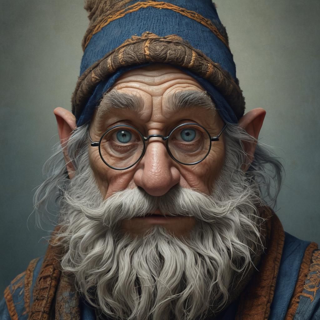 Grizzled Gruff Gnome Clockwork Sorcerer