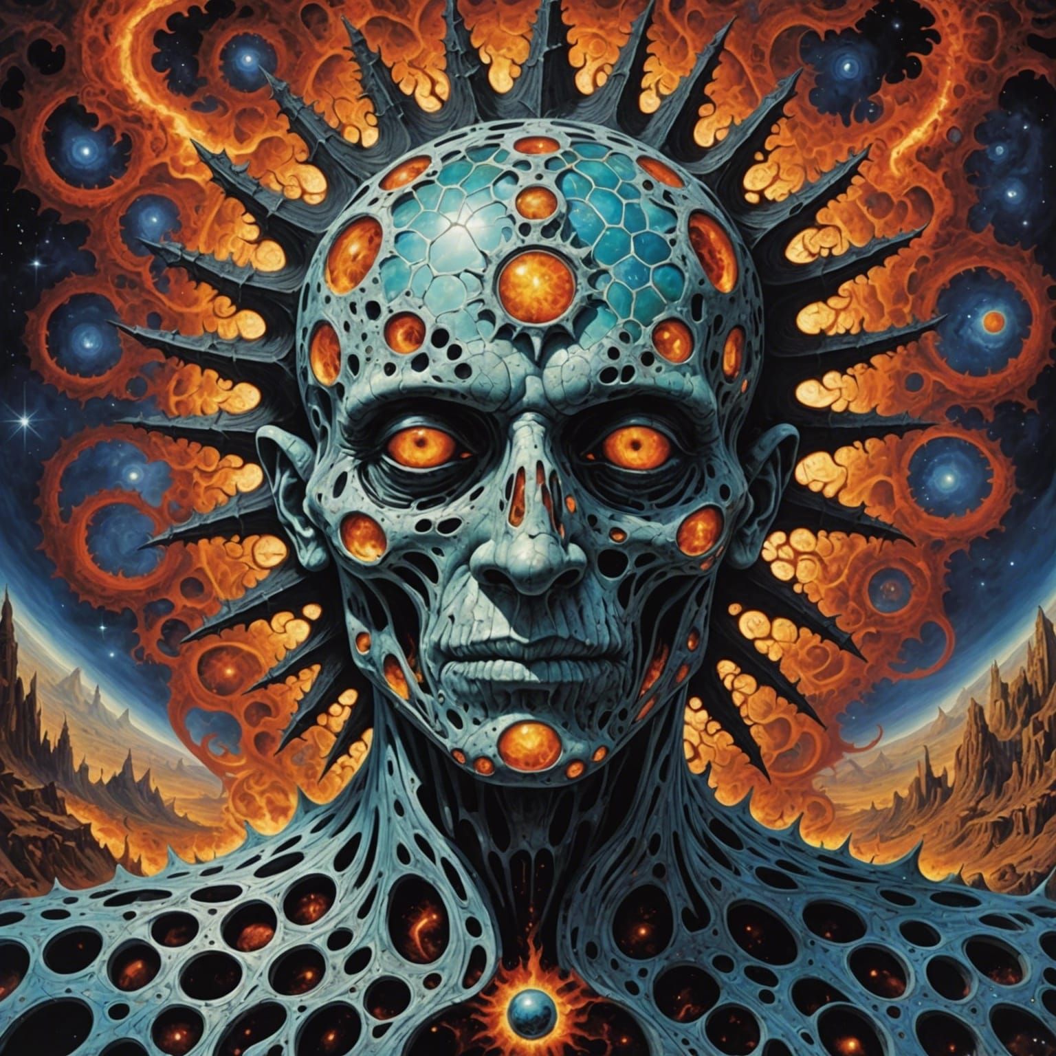 Fractured Surreal Nightmares Repaint Existence