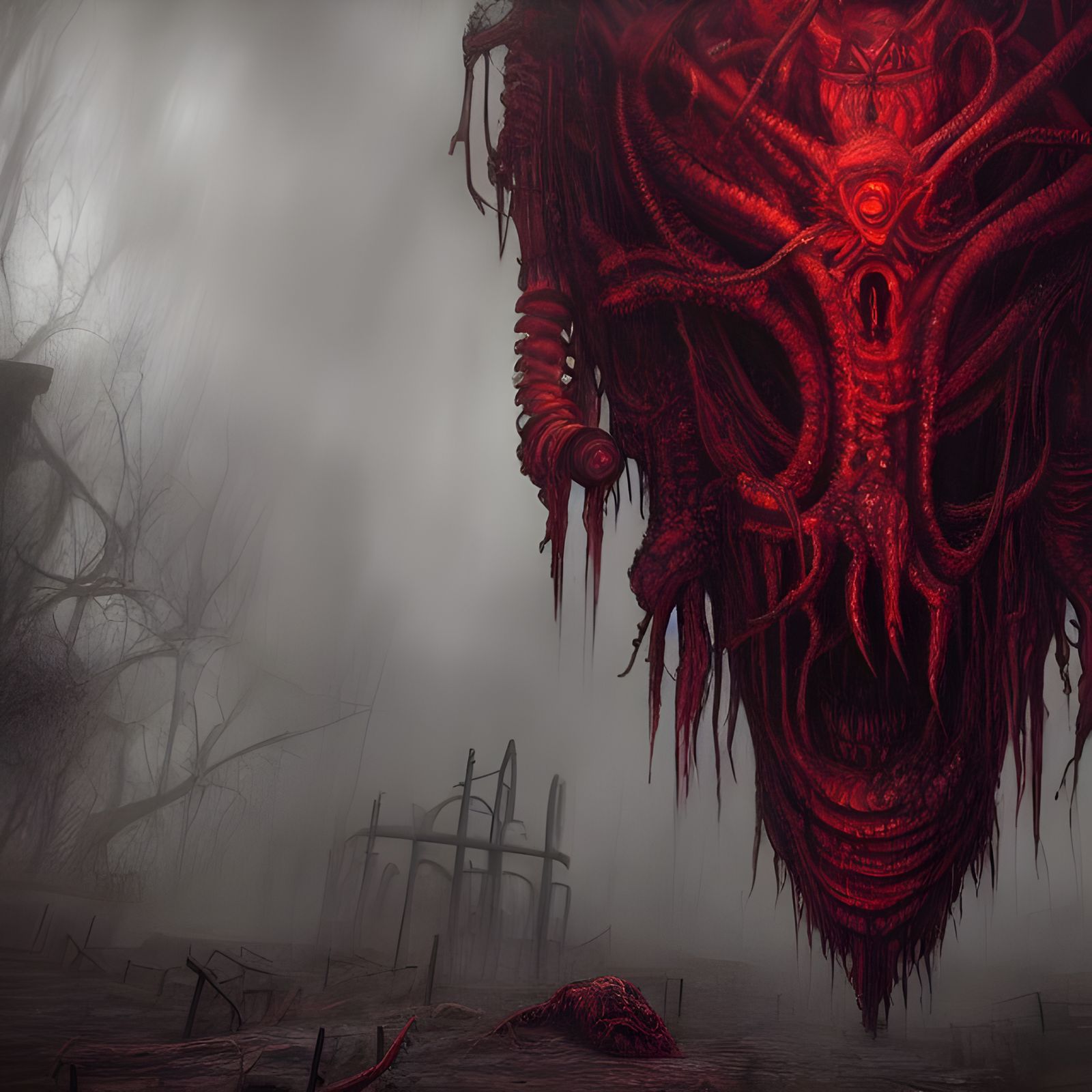 Post-Apocalyptic World Ruled by Lovecraftian God