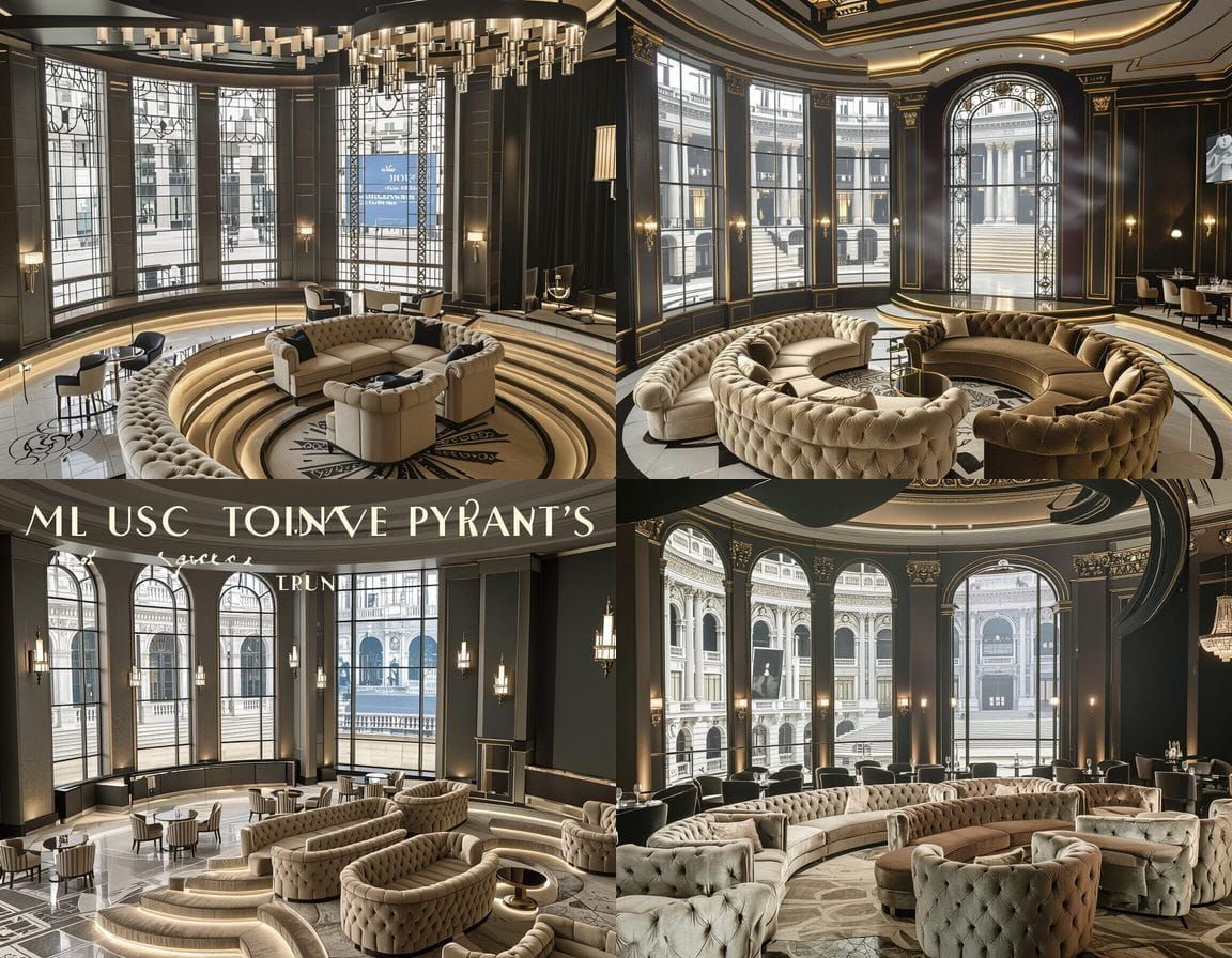 Luxurious VIP Lounge with Opera Stage View