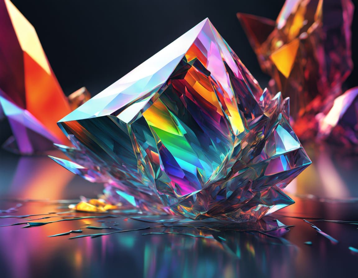 Glass inspired by @Glitch Meeple