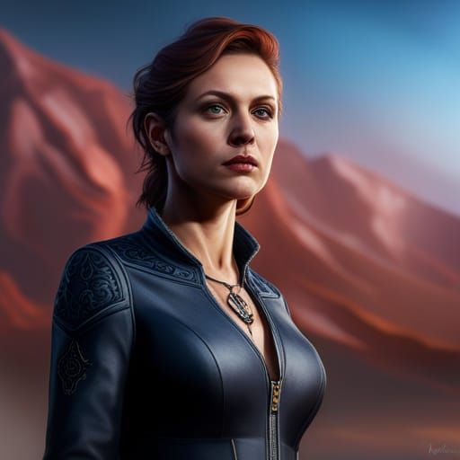 Dean From Supernatural as Detailed Matte Painting