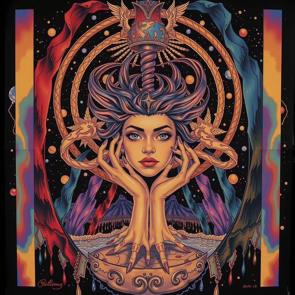 Abstract Swirling Motion: Dynamic Twisting Forms