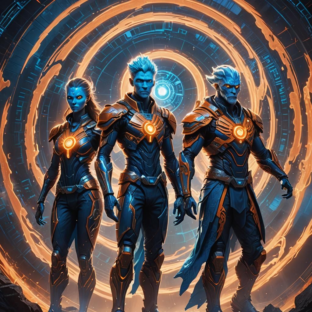 Guardians of Balance Test Abilities: Concept Art