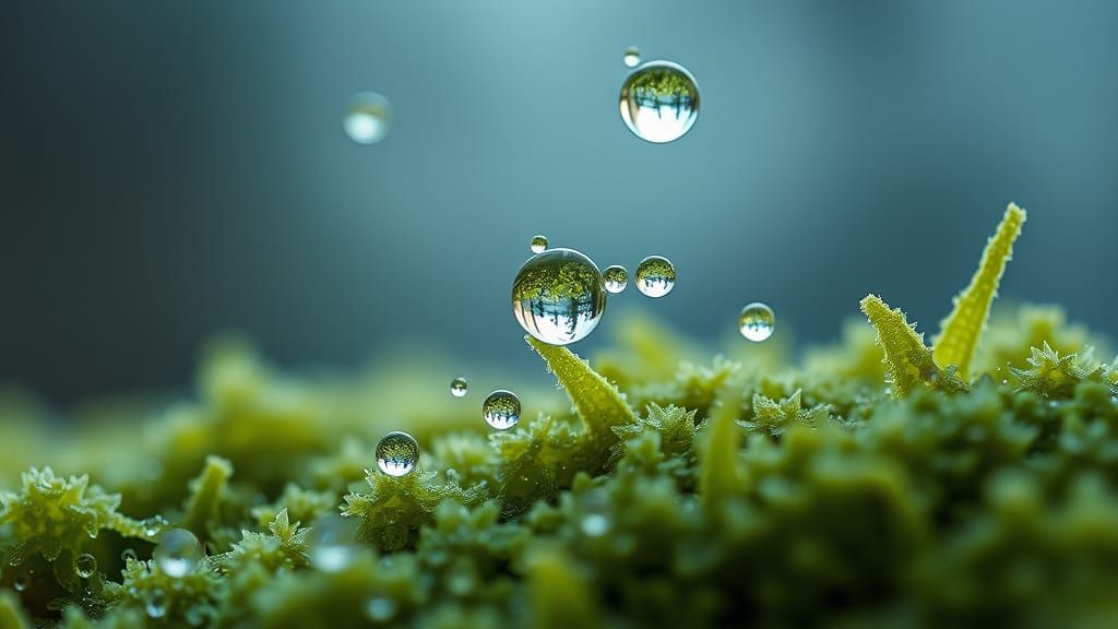 Oozing Amorphous Mucus in 3D