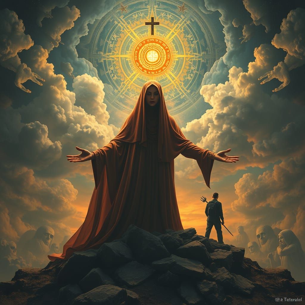 Surreal Occult Illusions: A Dreamlike Vision