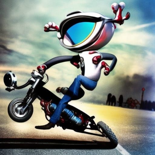 Crazy One Eye Stunt