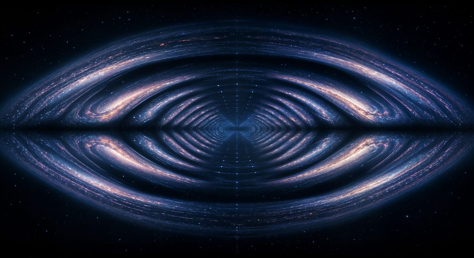 Infinite Galactic Tunnel Mirror Effect