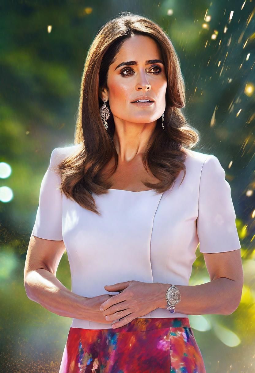 Hyperrealistic Portrait with Bokeh and Natural Lighting