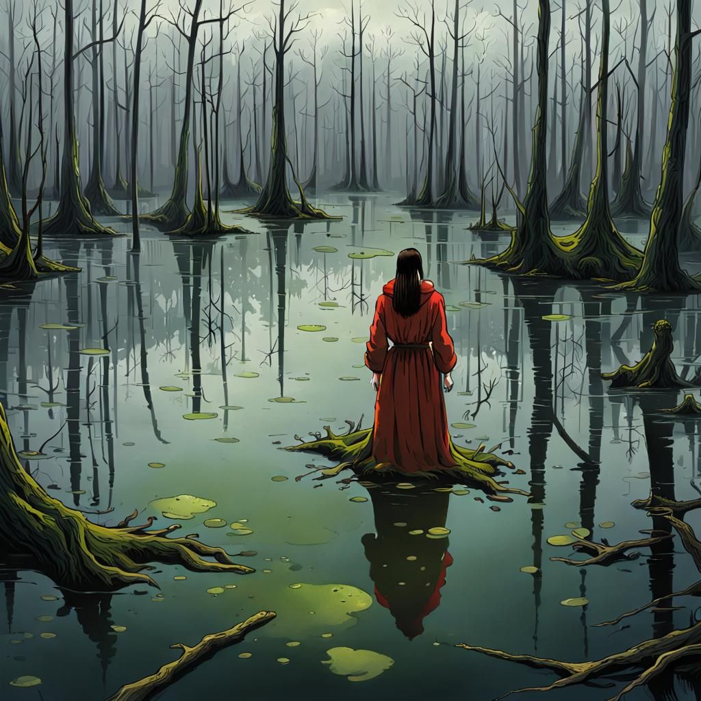 Alone in a Swamp: Serene Isolation
