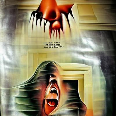 Minimalist Horror Film Poster Design