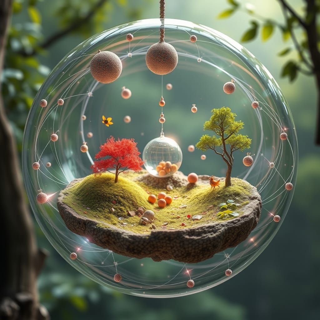 Self-Perpetuating Protoneurones in Protofractal Biosphere