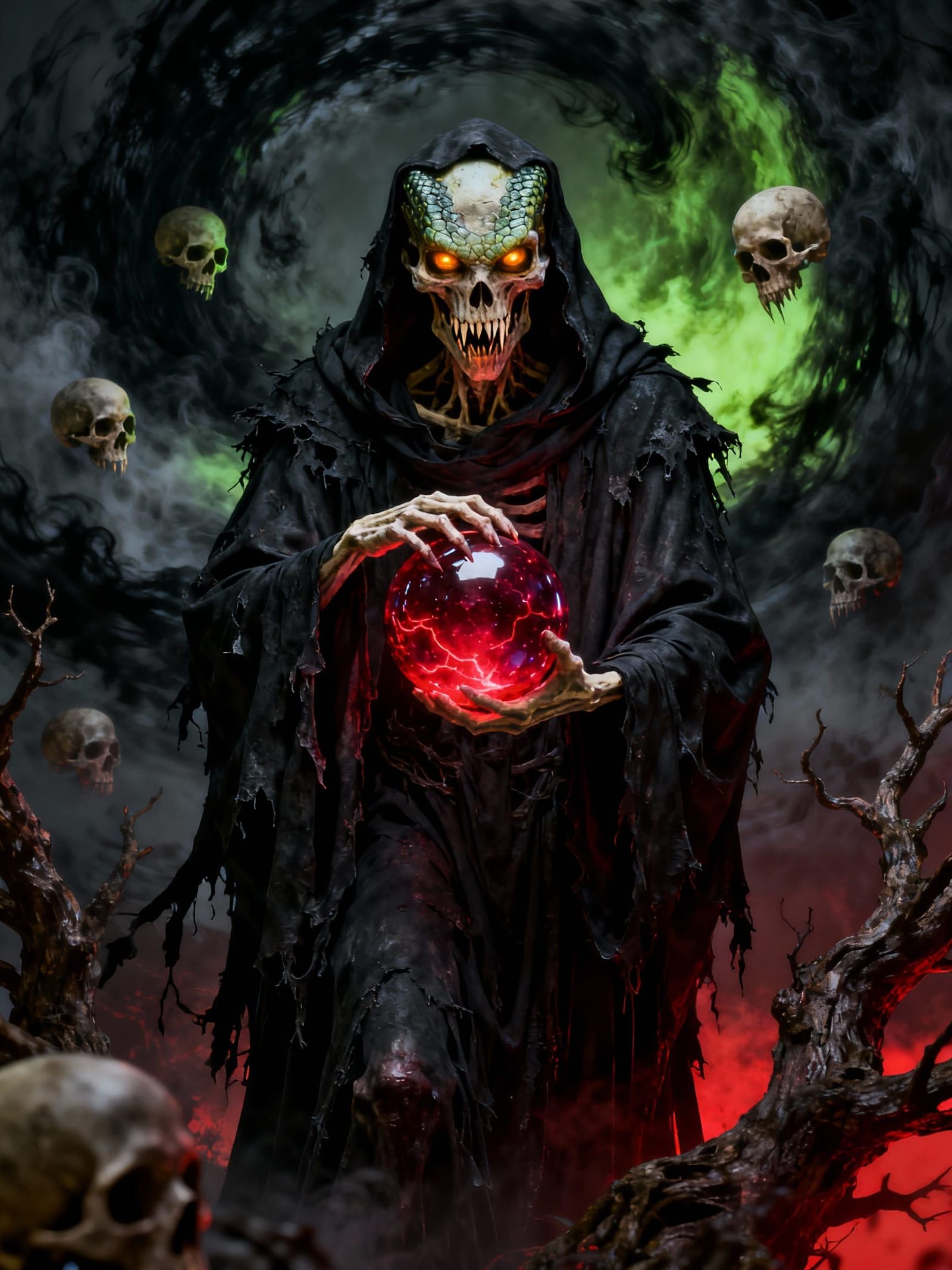 The Necromancer's Clutches