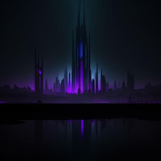 Twilight Metropolis: Hyperrealistic Concept Art