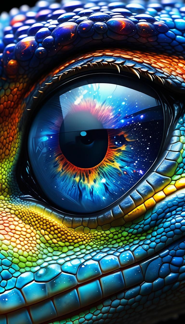 Galactic Gecko Eye