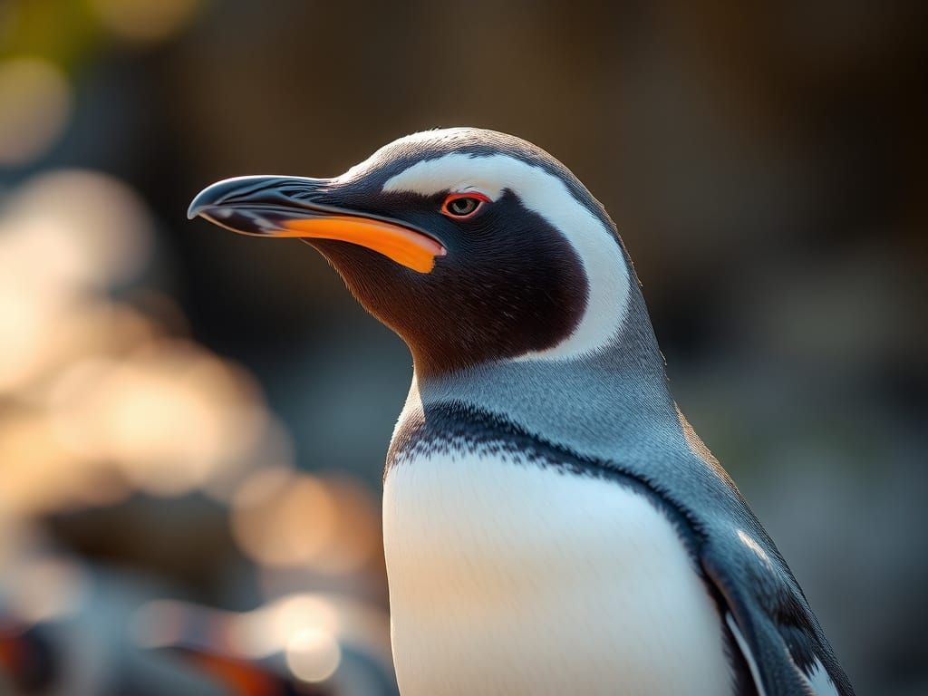 Professional Penguin Photography in Stunning Bokeh