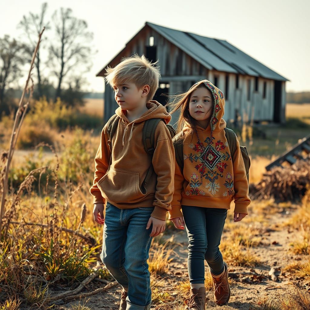 Rural Wisconsin Farmstead Explored in Dreamy, Folk-Art Style