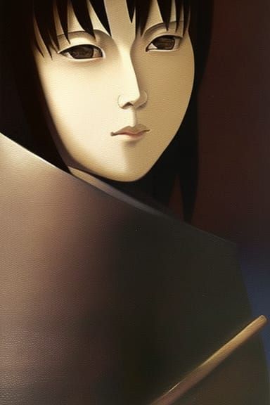 Lain Iwakura Portrait in Renaissance Oil Painting