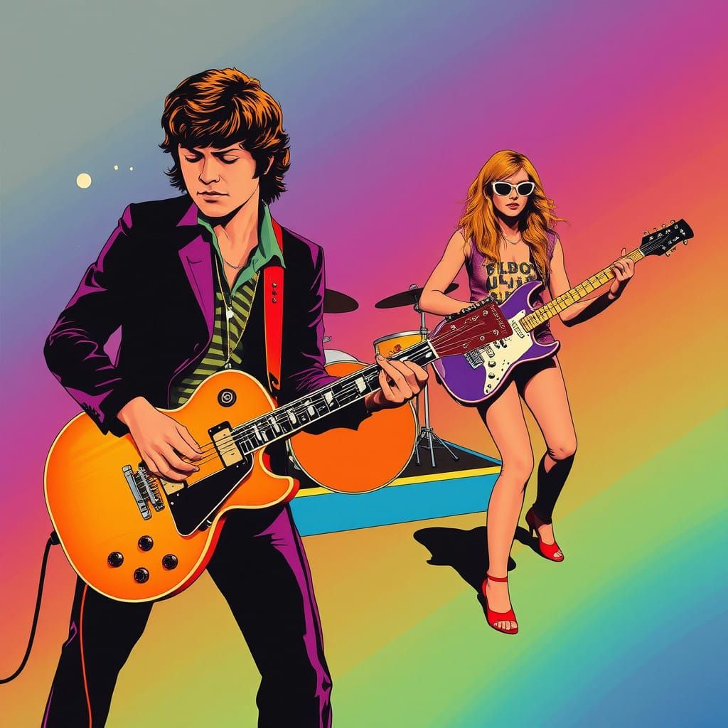 Pop Goes the World: A Futuristic Music Scene