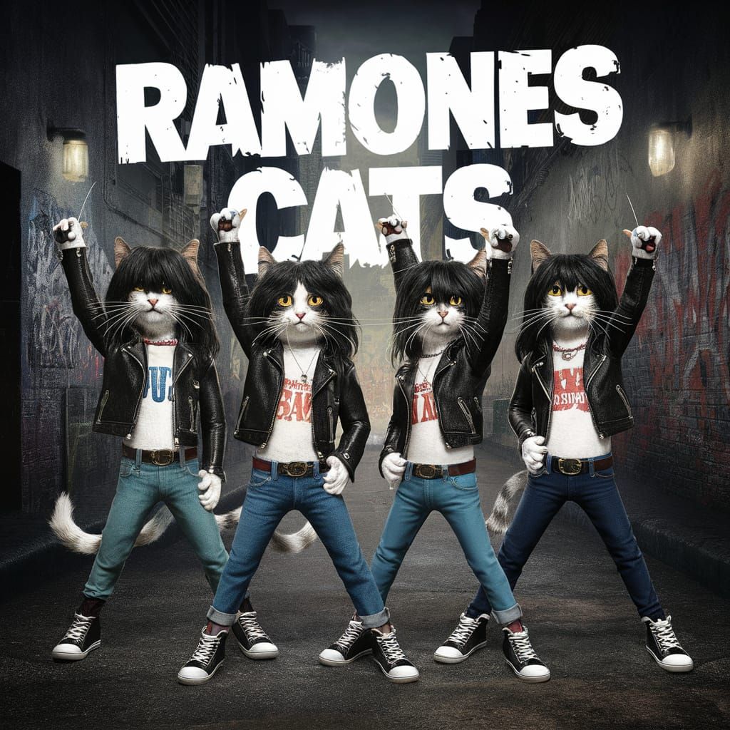Ramones Cats album cover