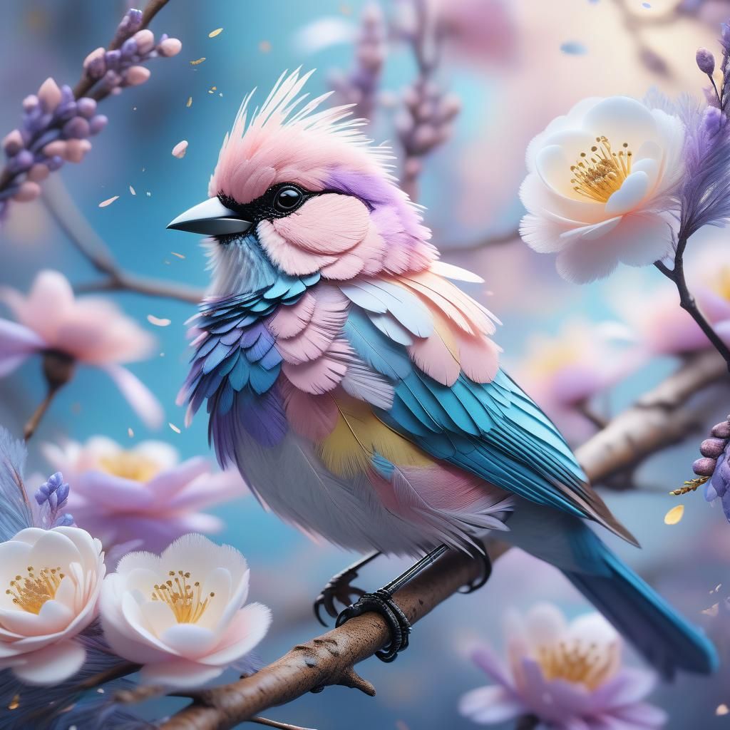 Pastel Bird