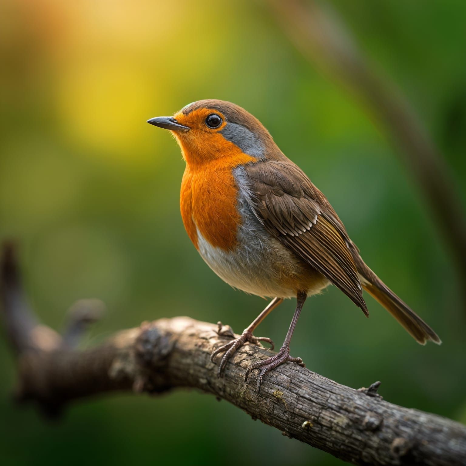 Vibrant Robin in Stunning Realistic Detail