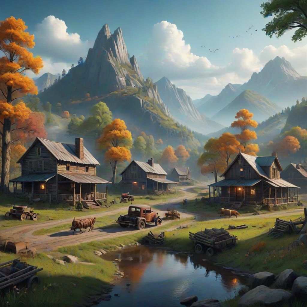 National Hillbilly Day Fantasy Concept Art